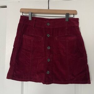 XS AE High Rise A-Line Skirt